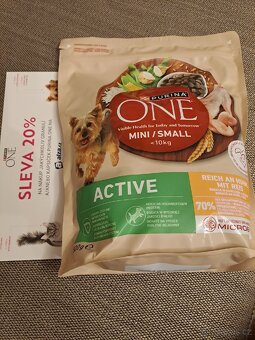Krmivo pro psy Purina ONE mini/small - 2