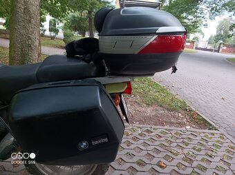 Plastové kufry na motorku BMW + vrchní kufr GIVI - 2
