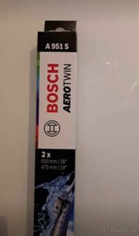 Stěrače Bosch A951S Aerotwin přední délka 650/475mm - pár - 2