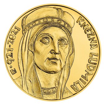 Kněžna Ludmila 10000kc 1oz mimořádná ražba BK - 2