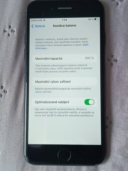Predám iPhone 7 v elegantnej lesklej farbe Jet Black s kapac - 2