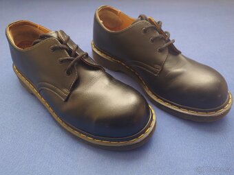 Kožené boty Dr. Martens 1461 - černá (black smooth) vel.42 - 2