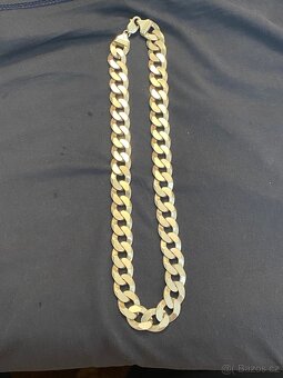 STŘÍBRNÝ ŘETĚZ 190g , 57cm - 2