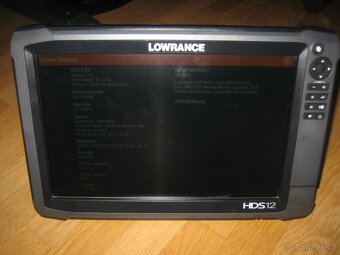Lowrance HDS 12 GEN 3 Top stav jako nový kompletní - 2