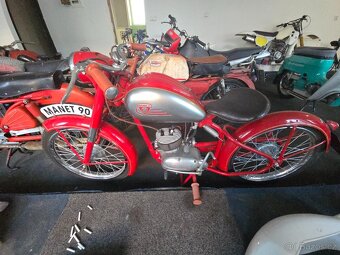 Manet 90 dvoupíst po renovaci - 2