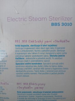 Sterilizátor kojeneckých lahví - 2