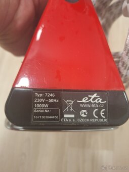 Prodám žehličku ETA 7246 - 2