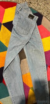 HUGO BOSS SLIM-FIT pánské džíny denim w 36 l 36 - 2