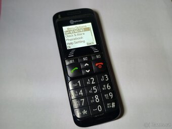 Telefon pro důchodce na volání a SMS. - 2