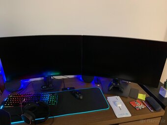 Herní monitor 32” 165Hz Dell S3220DGF 2x - 2