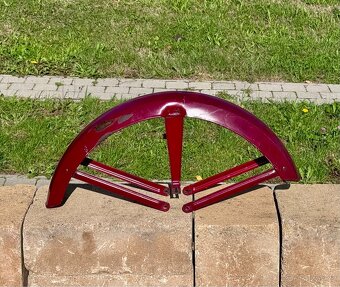 Jawa 350, CZ - přední blatník - 2