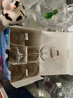 Sklo broušené malované - 2