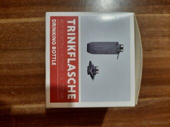 Skládací silikonová lahev Axentia, 700 ml, NOVÁ - 2