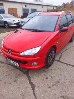 Peugeot 206 SW 1.4i-55kw,rok 2006,klima - 2
