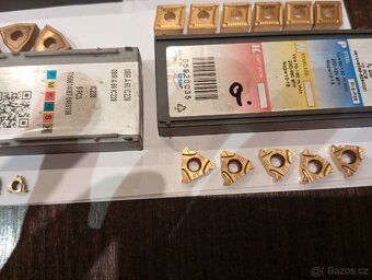 CNC obrábění, břity výměnné nové, obráběcí destičky - 2