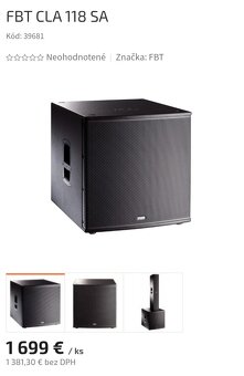 Fbt vertus cla 118 sa  ešte v záruke 1ks - 2