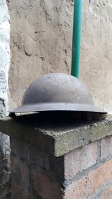 WW2 Britská helma Originál značená 1941 BMB Anglie - 2