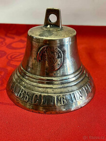 Starý mosazný zvon 1882 Bělorusko - 2