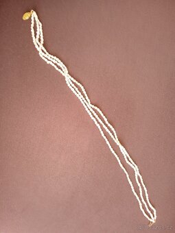 Náhrdelník z říčních perel - 2