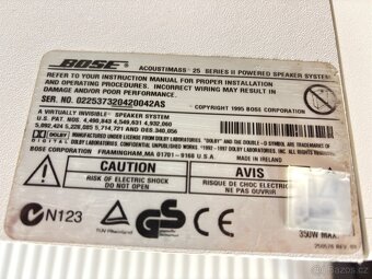 Bose Acoustimass 25 series II - 2