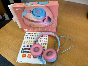 Dětská sluchátka JBL JR310 s orig. krabicí a nálepkami - 2
