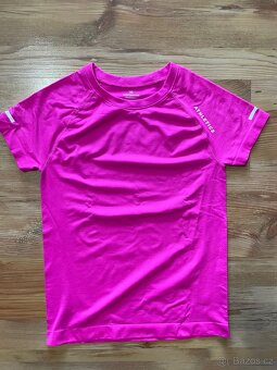 Sportovní tričko dámské - svítivé růžová barva nove - 2