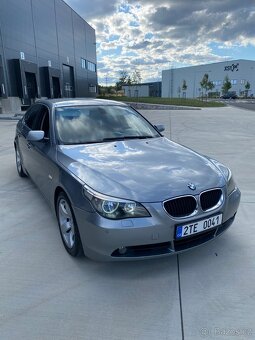 BMW E60 525i 141kw M54 Manuál✅Černá kůže - 2