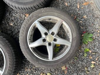 167. sada zimní alu kola 205/55 r16 5x112 VW Škoda - 2