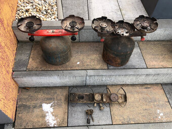 Propanbutan 2kg LPG láhev plynová bomba + PB vařič - 2