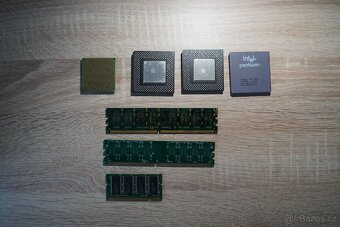 Staré PC komponenty (procesory + RAM) - 2