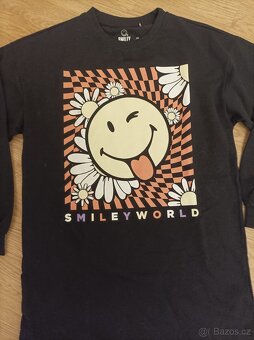 Dívčí mikinové šaty Smiley World vel.170 - 2
