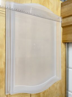 2 x SMULA Podnos, průhledná, 52x35 cm - 2