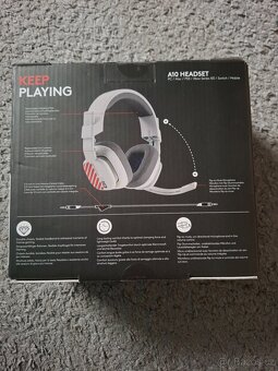 Logitech G Astro A10 White - Nové nerozbalené - 2