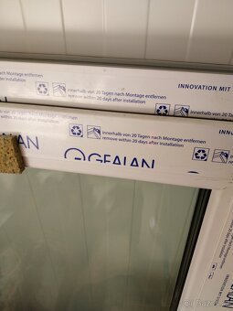 NOVÉ dvojdílné okno Gealan 75 md 45 - 2