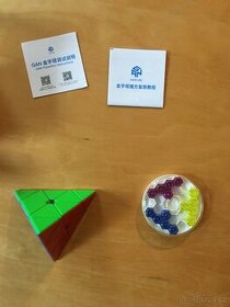 Rubikova koskta GAN Pyraminx M Enhanced Uv coated - 2