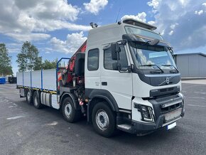 Volvo FMX 460 8x2 valník s hydraulickou rukou - 2