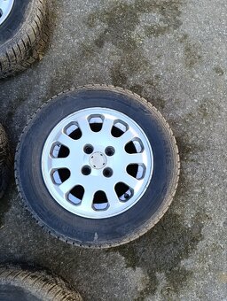 ALU kola škoda Felicia - nové zimní pneu - 2