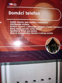 Domácí telefon - 2