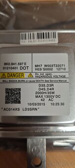 ŘÍDÍCÍ JEDNOTKA XENON D3S 8KO941597E - 2
