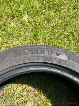 Pneumatiky letní 205/50 R17 - 2