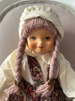 VINTAGE keramická panenka TATI Bremen (Německo) - 2