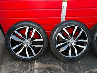 Original ALU kola VW MADRID 17" 7J ET49 + pneu 225/45/R17 - 2
