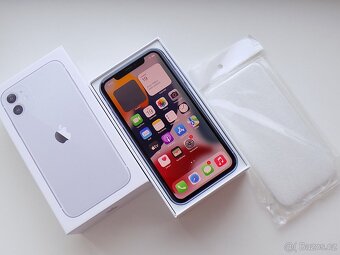 APPLE iPhone 11 64GB Purple - ZÁRUKA - 100% BATERIE - 2