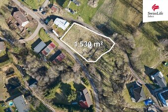 Prodej stavebního pozemku 1530 m2, Bernartice - 2