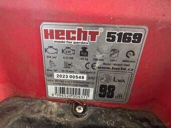 Zahradní traktor sekačka Hecht 5169 - 2