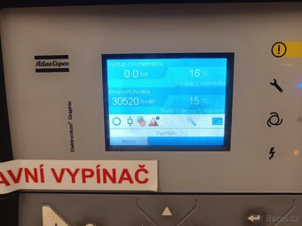 Kompresorová stanice GA26P + vzdušník 1000 L - 2