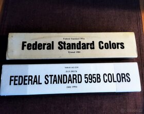 FAN DECK Federal standard Colors-595a r.1984 - 2