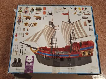 Pirátská loď Playmobil 3940 - 2
