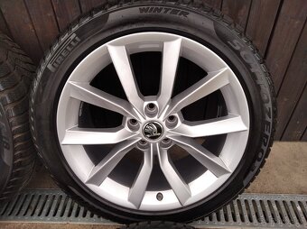 Zimní alu sada Škoda Superb III 18" 5x112 - 2