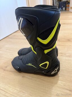 alpinestars SMX-6 v2 black/yellow fluo 42, boty - 2